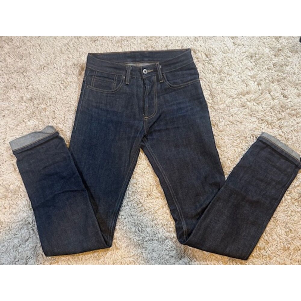 3sixteen ST-130x Selvedge Jeans Sz 28 Raw Kuroki Mills‎ Faded Gorpcore